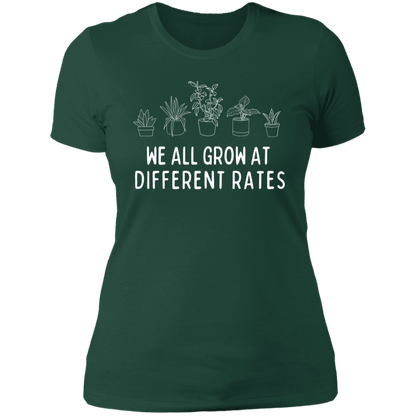 We All Grow at Different Rates T-Shirt