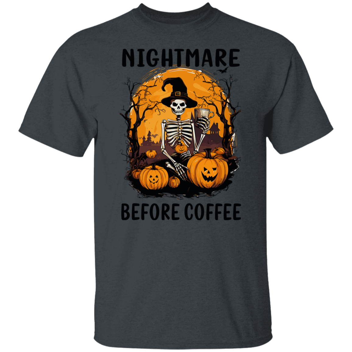 Nightmare Skeleton Witch T-Shirt