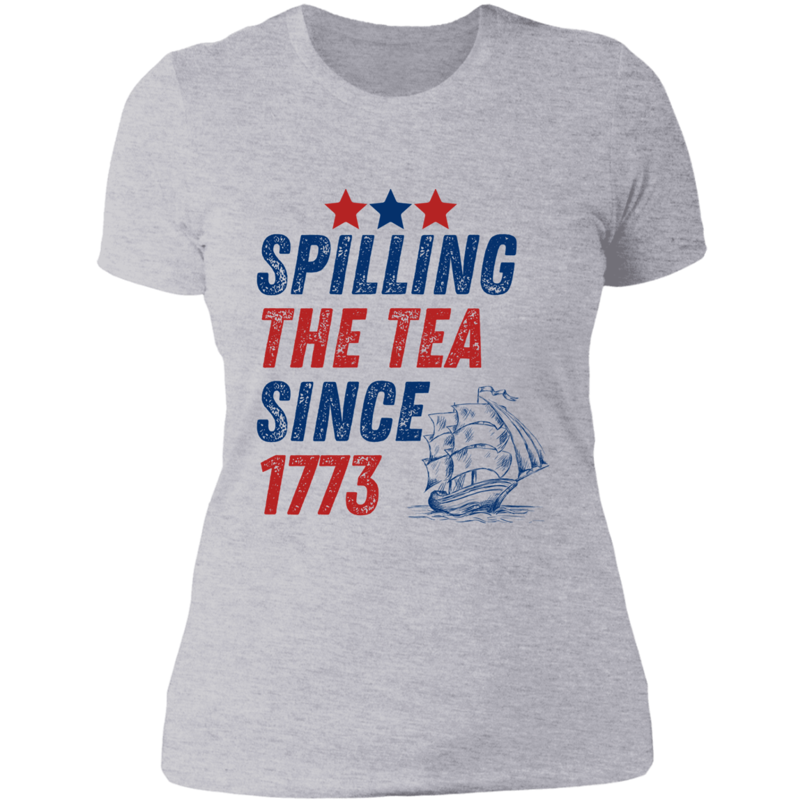 Spilling the Tea Since 1773 Boyfriend T-Shirt