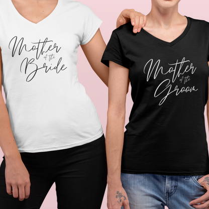 Mother of the Bride & Groom | V-Neck T-Shirts