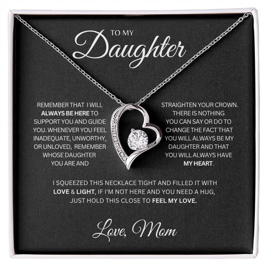 Daughter | You'll Always Have My Heart - Forever Love Necklace